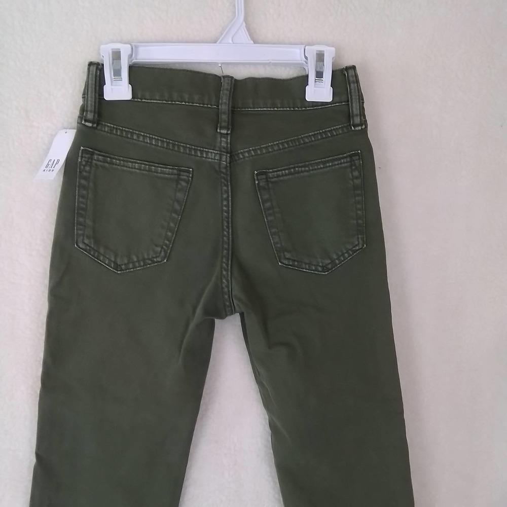 GAP Kids Slim Fit Jeans‎ Boy's Size 6 in Green Denim - Picture 7 of 11